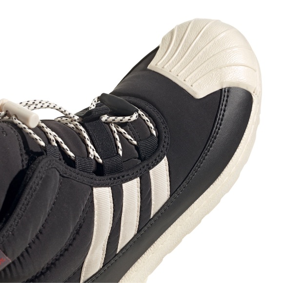 ADIDAS • Little Kids Originals Superstar 360 2.0 Boots Black Includes Box - Picture 2 of 8